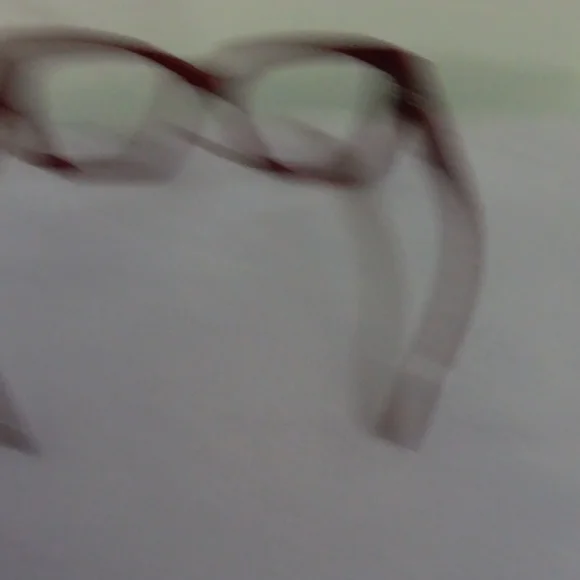 Authenric Prada 09ZV Women's Bold Red Glasses NWOT - Picture 6 of 8